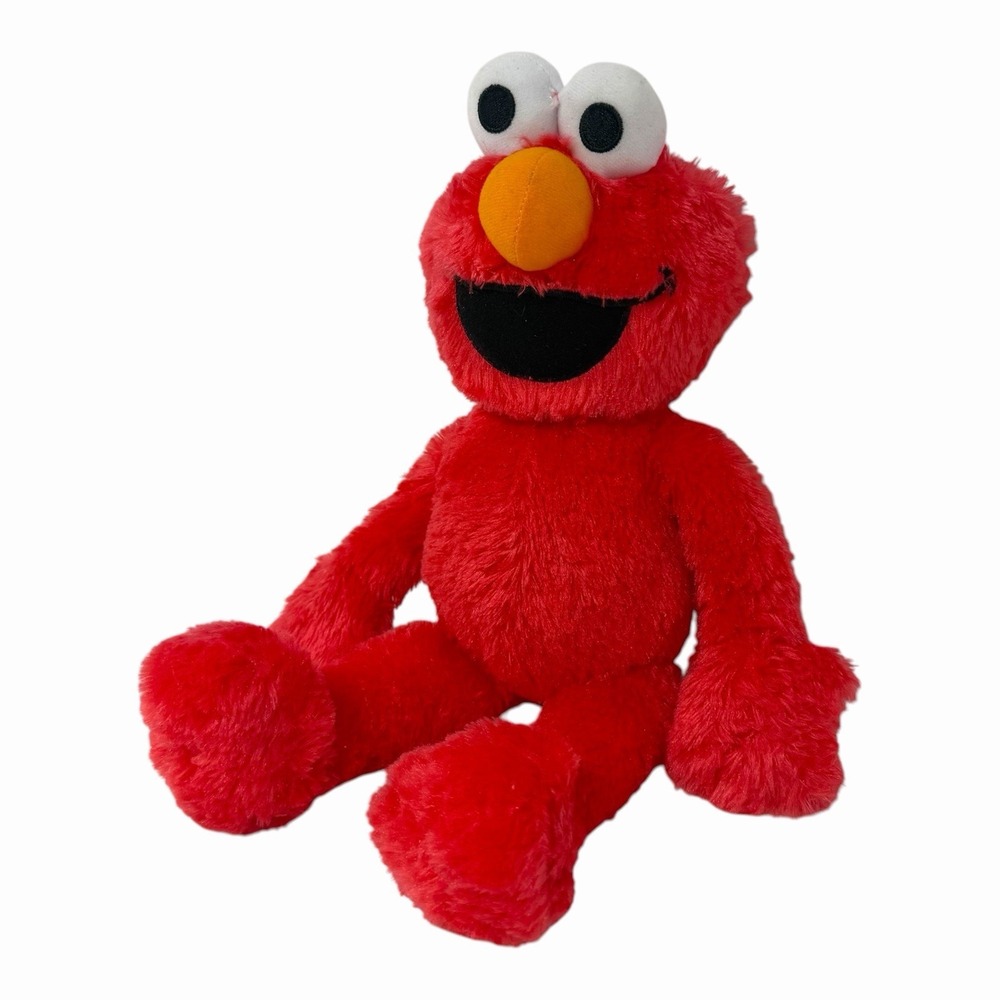 Sesame Street Elmo Plush Redโ Stuffed Animal Toy 12 Inch Bean Bag Bottom